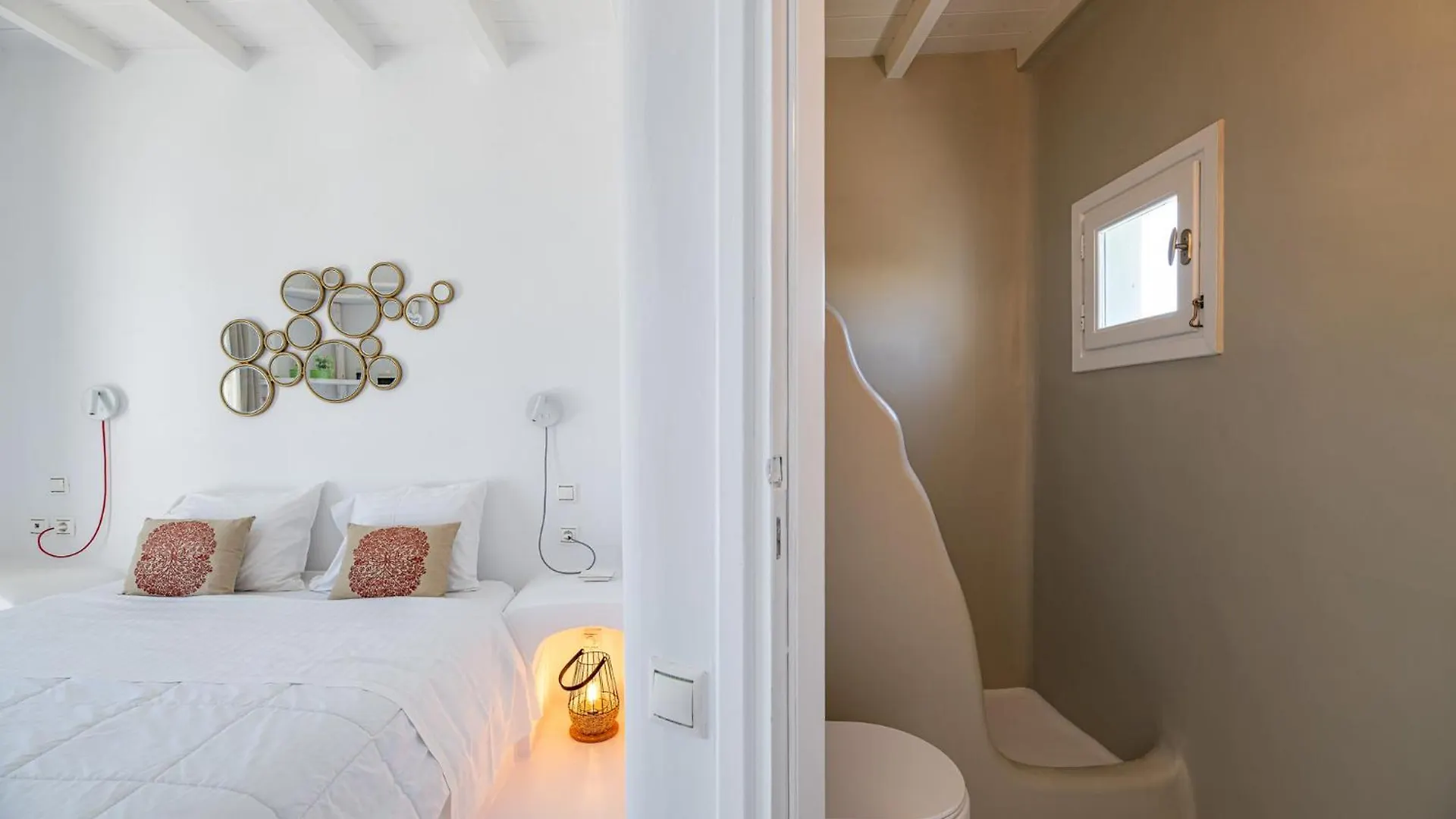 Melangio Villa Private Pool & Sunrise Views - 2024 Renovation Mykonos Town 希腊