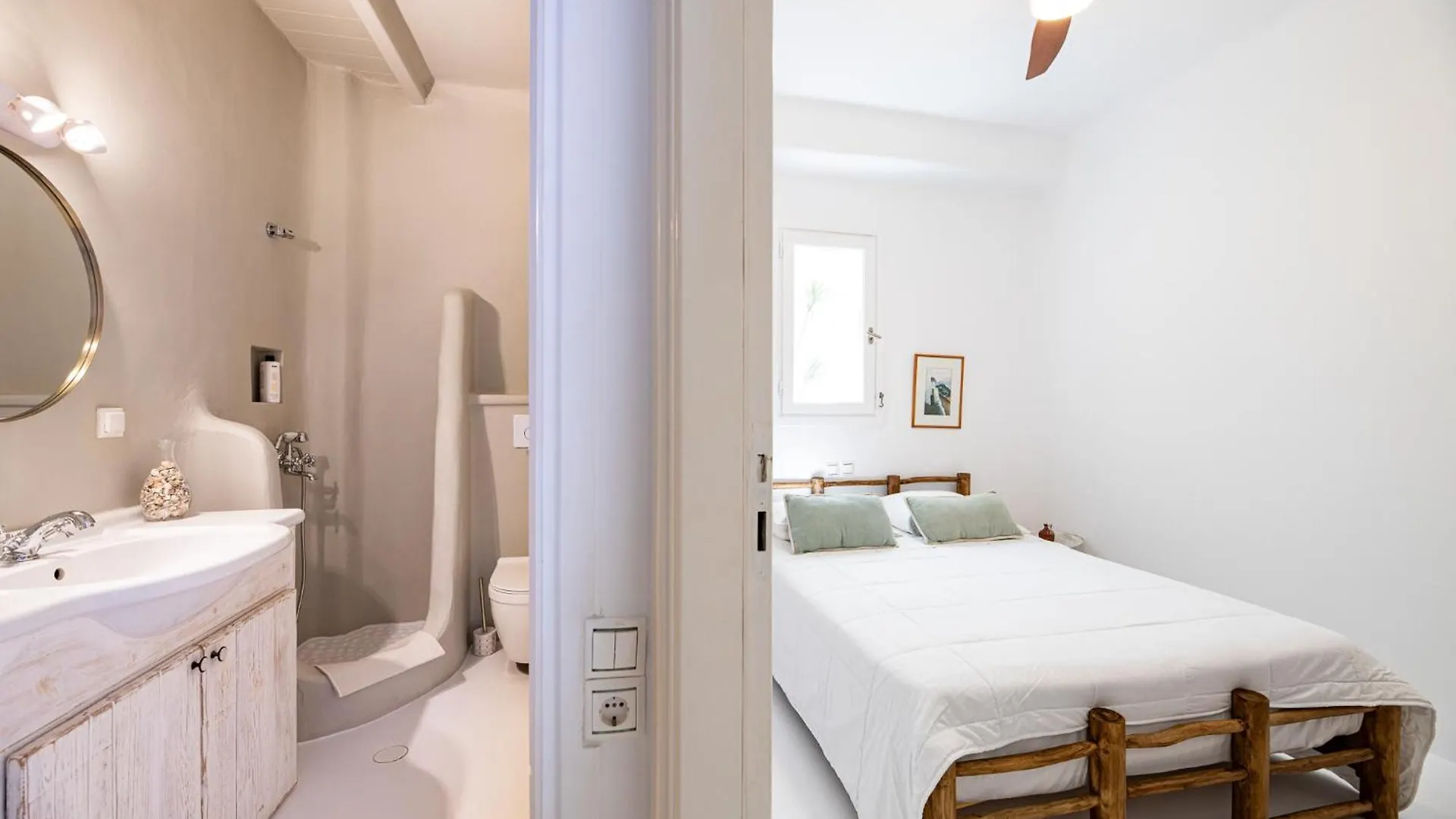 Melangio Villa Private Pool & Sunrise Views - 2024 Renovation Mykonos Town 希腊