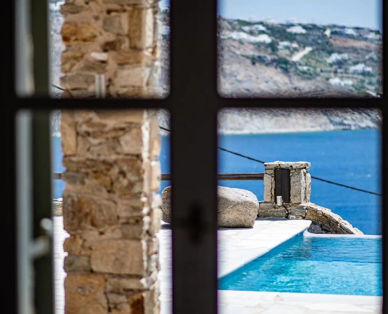 Melangio Villa Private Pool & Sunrise Views - 2024 Renovation Mykonos Town