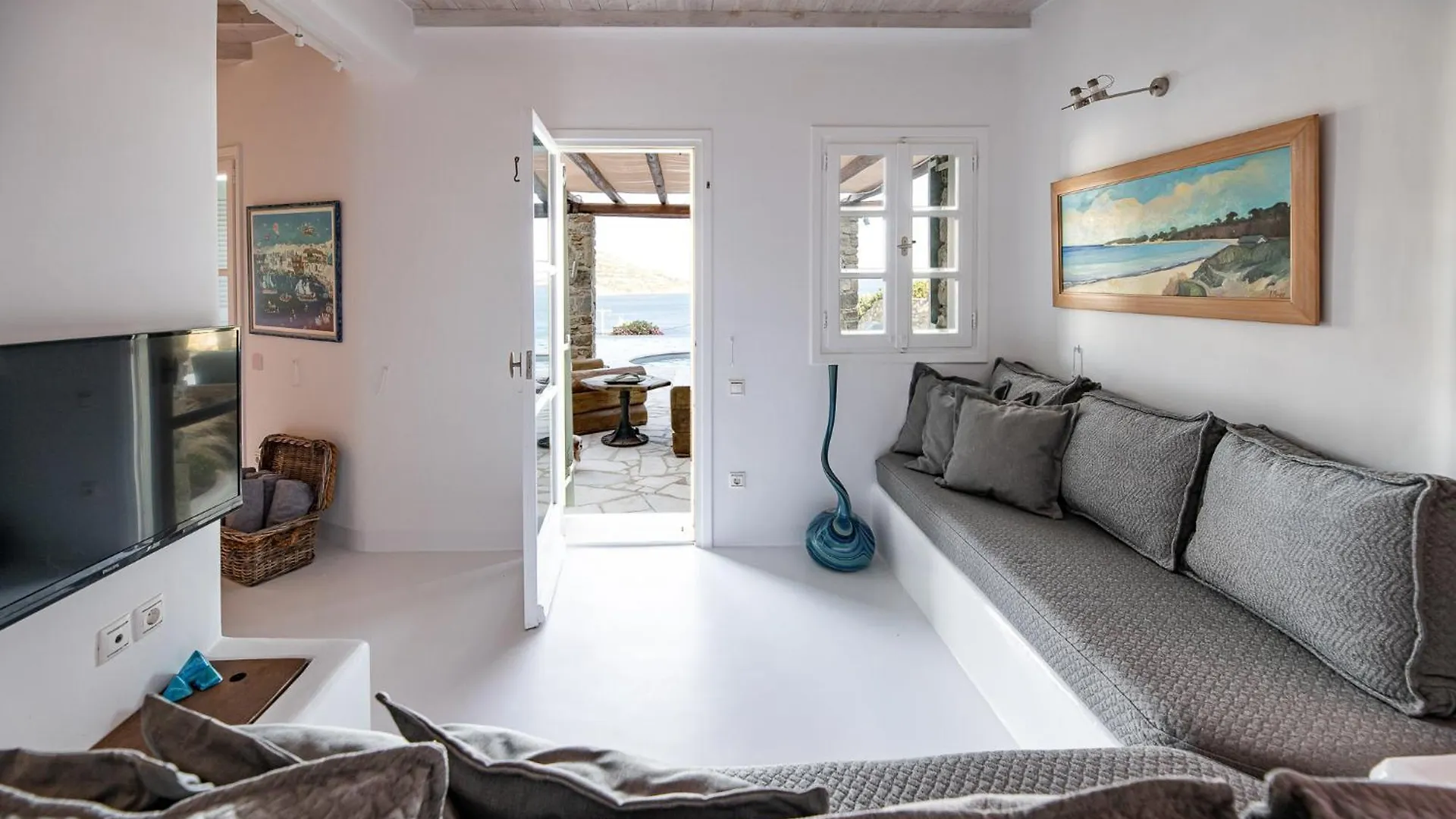 Melangio Villa Private Pool & Sunrise Views - 2024 Renovation Mykonos Town