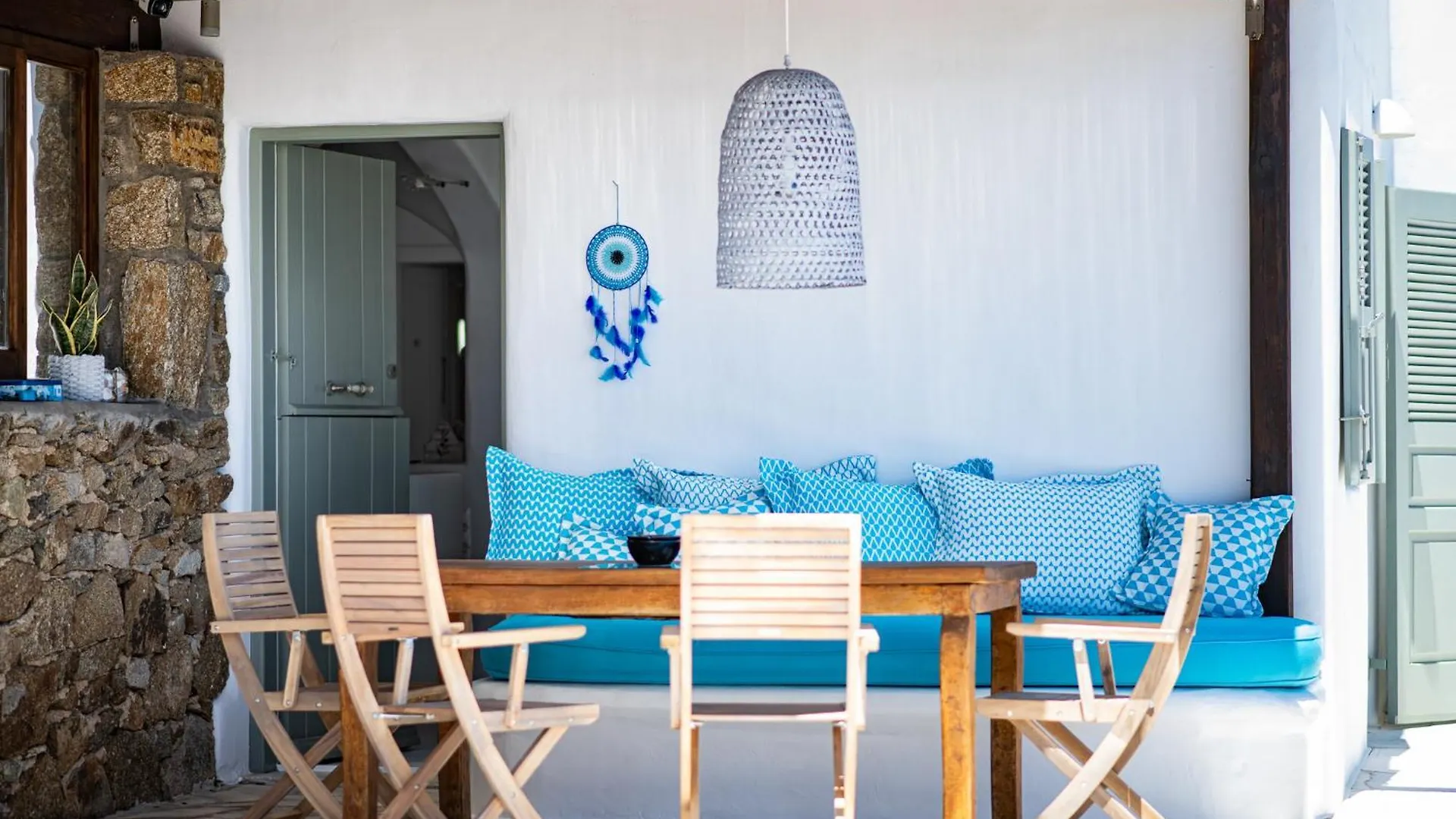 Melangio Villa Private Pool & Sunrise Views - 2024 Renovation Mykonos Town 希腊
