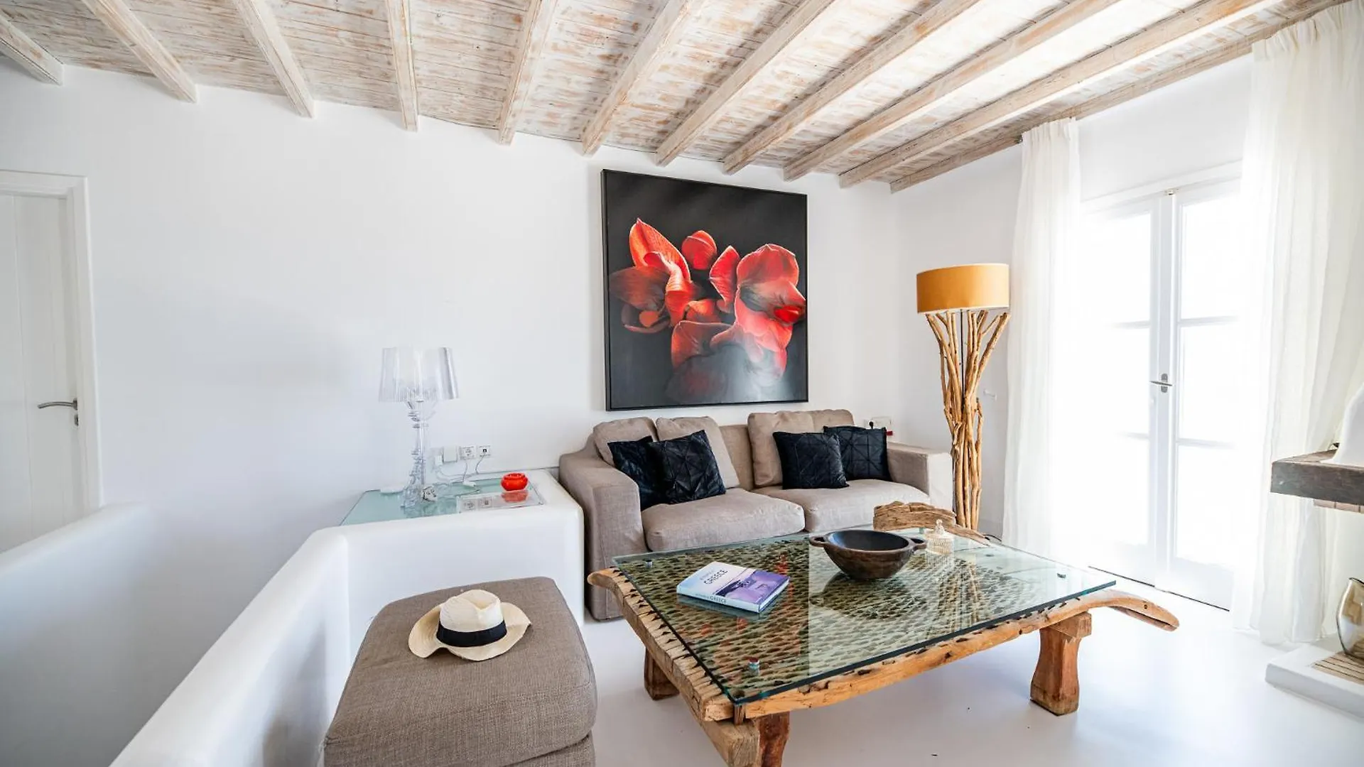 Melangio Villa Private Pool & Sunrise Views - 2024 Renovation Mykonos Town 希腊
