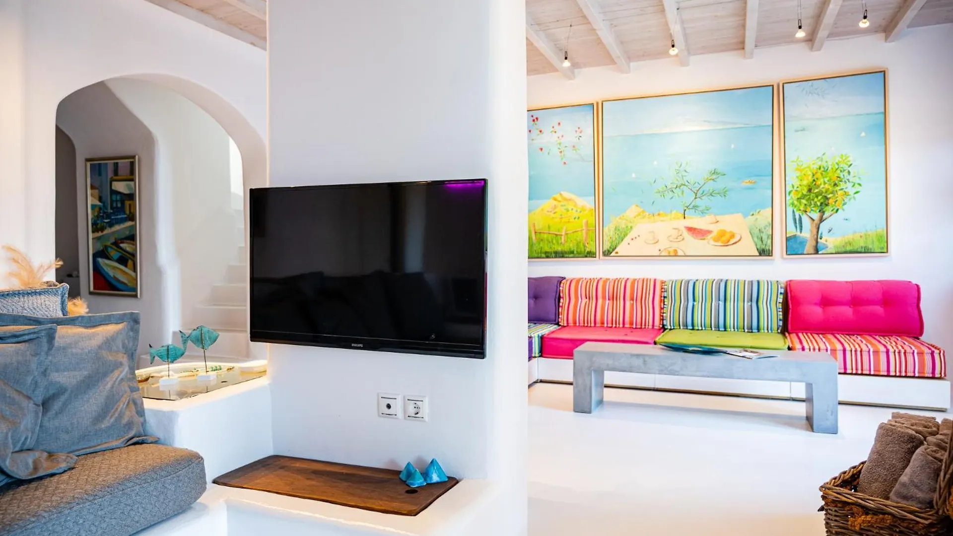 Melangio Villa Private Pool & Sunrise Views - 2024 Renovation Mykonos Town