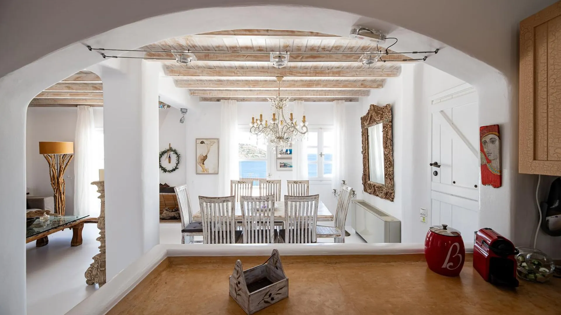 Melangio Villa Private Pool & Sunrise Views - 2024 Renovation Mykonos Town