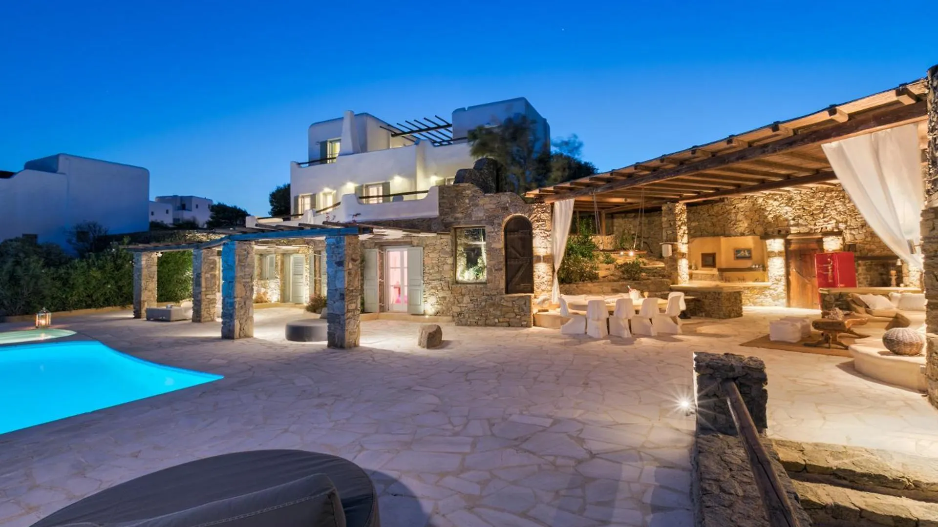 Melangio Villa Private Pool & Sunrise Views - 2024 Renovation Mykonos Town