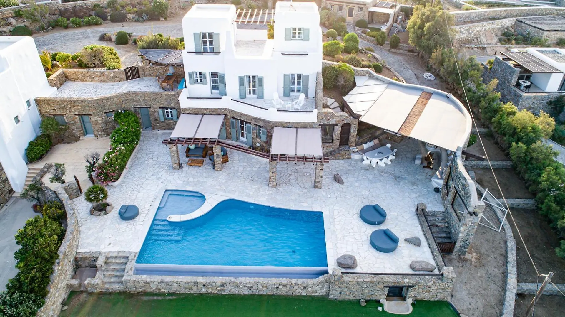 Melangio Villa Private Pool & Sunrise Views - 2024 Renovation Mykonos Town 0*,  Греция