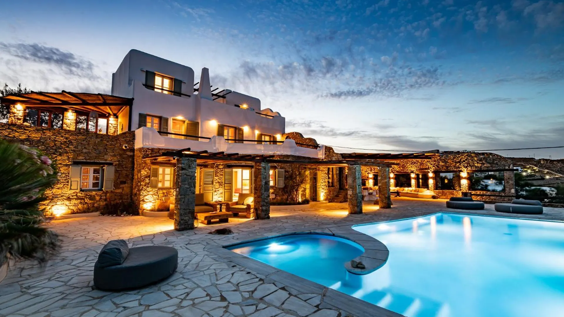 Melangio Villa Private Pool & Sunrise Views - 2024 Renovation Mykonos Town
