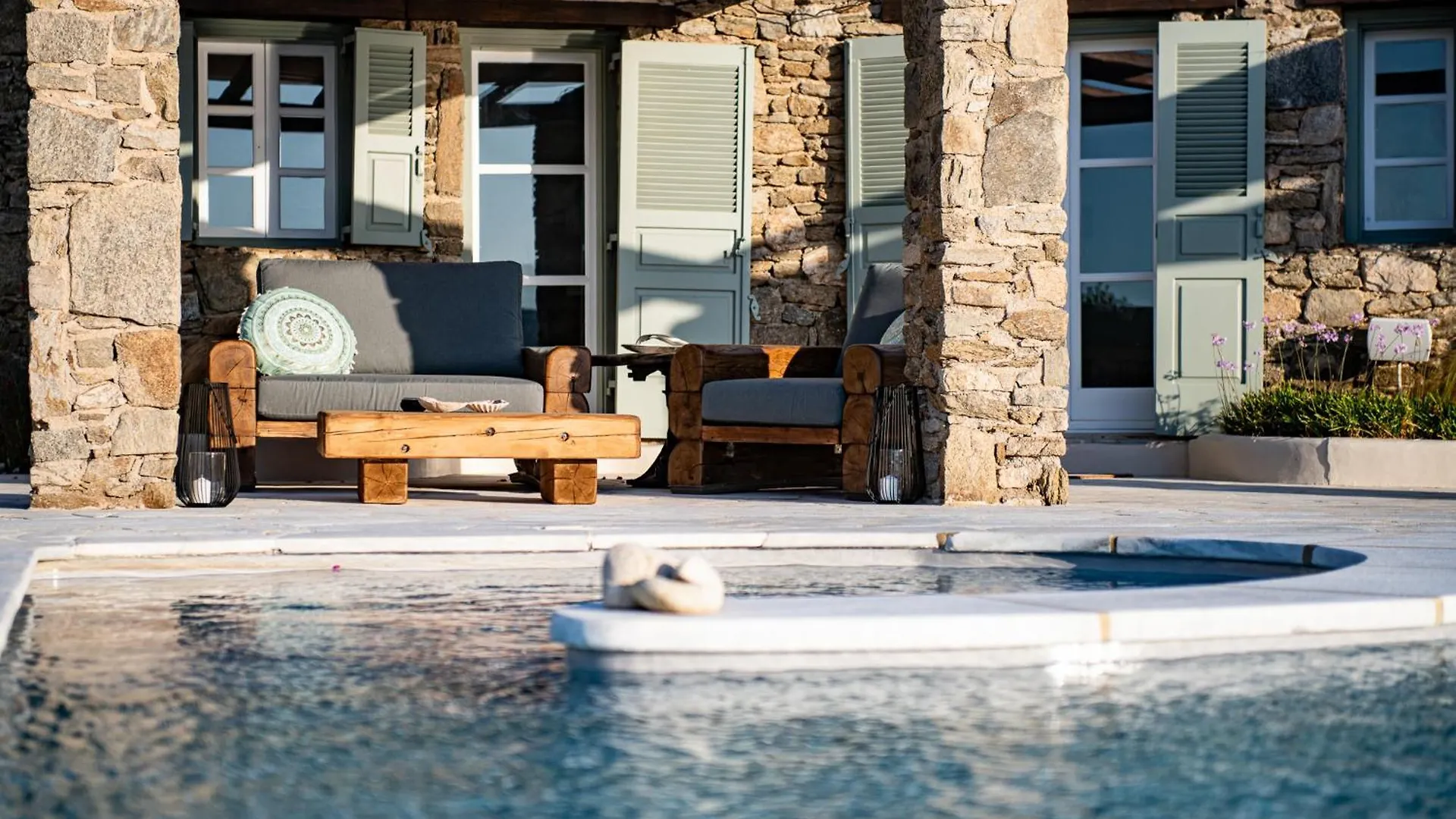 Melangio Villa Private Pool & Sunrise Views - 2024 Renovation Mykonos Town Греция