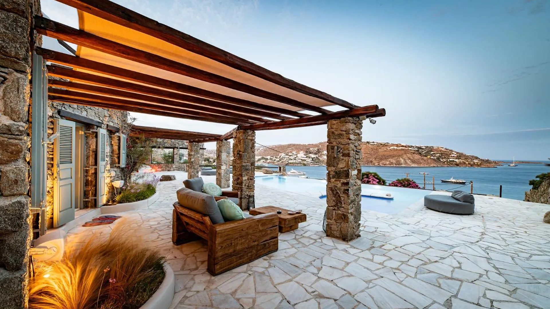 Melangio Villa Private Pool & Sunrise Views - 2024 Renovation Mykonos Town Греция