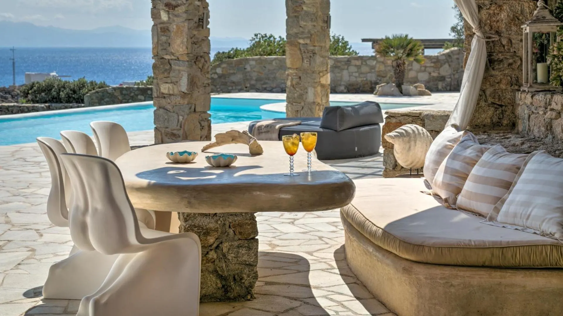 Melangio Villa Private Pool & Sunrise Views - 2024 Renovation Mykonos Town